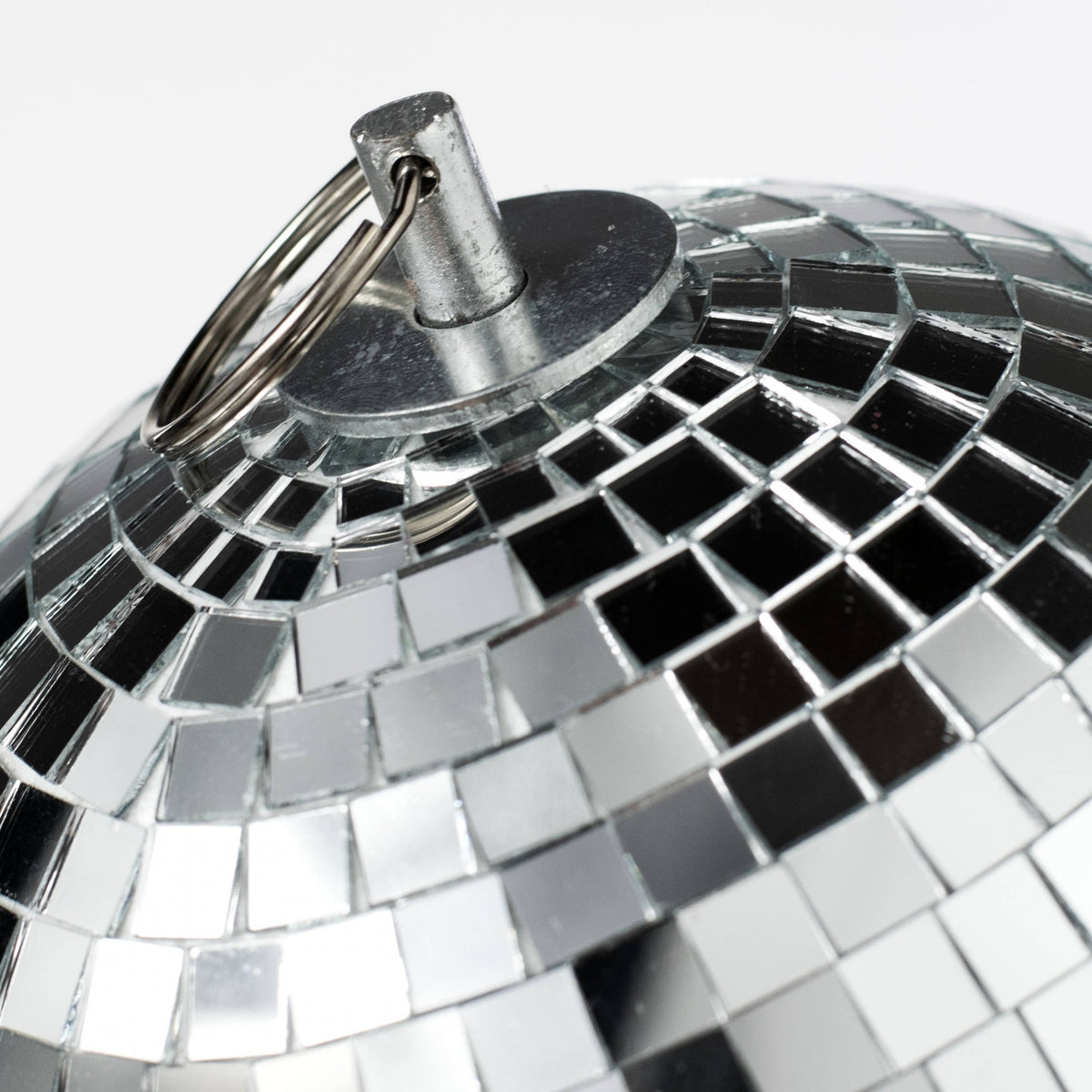 6" Mirror Disco Ball Ornament detail photo 3