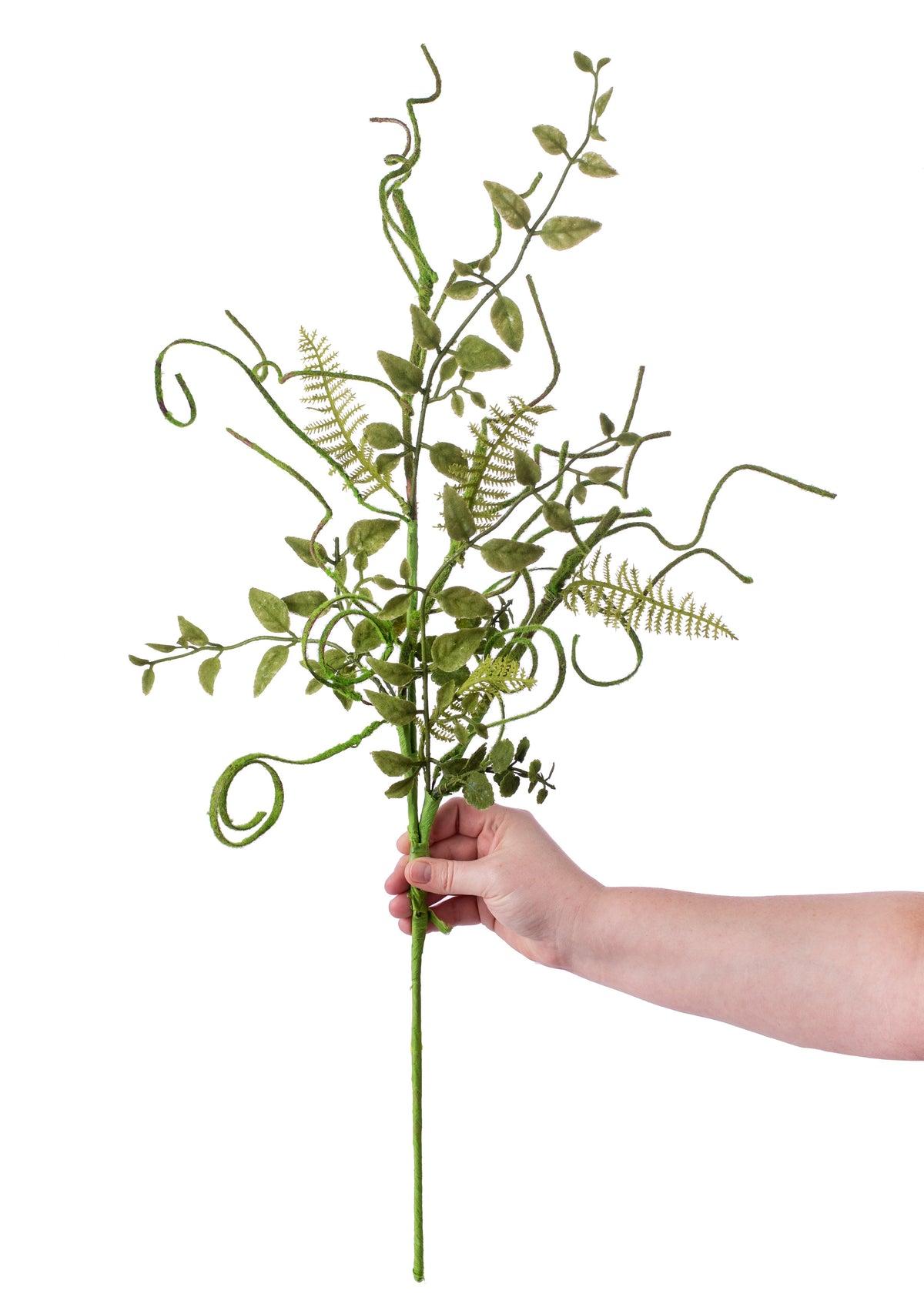 28" Moss Leaf Fern Spray Lifestyle Photo
