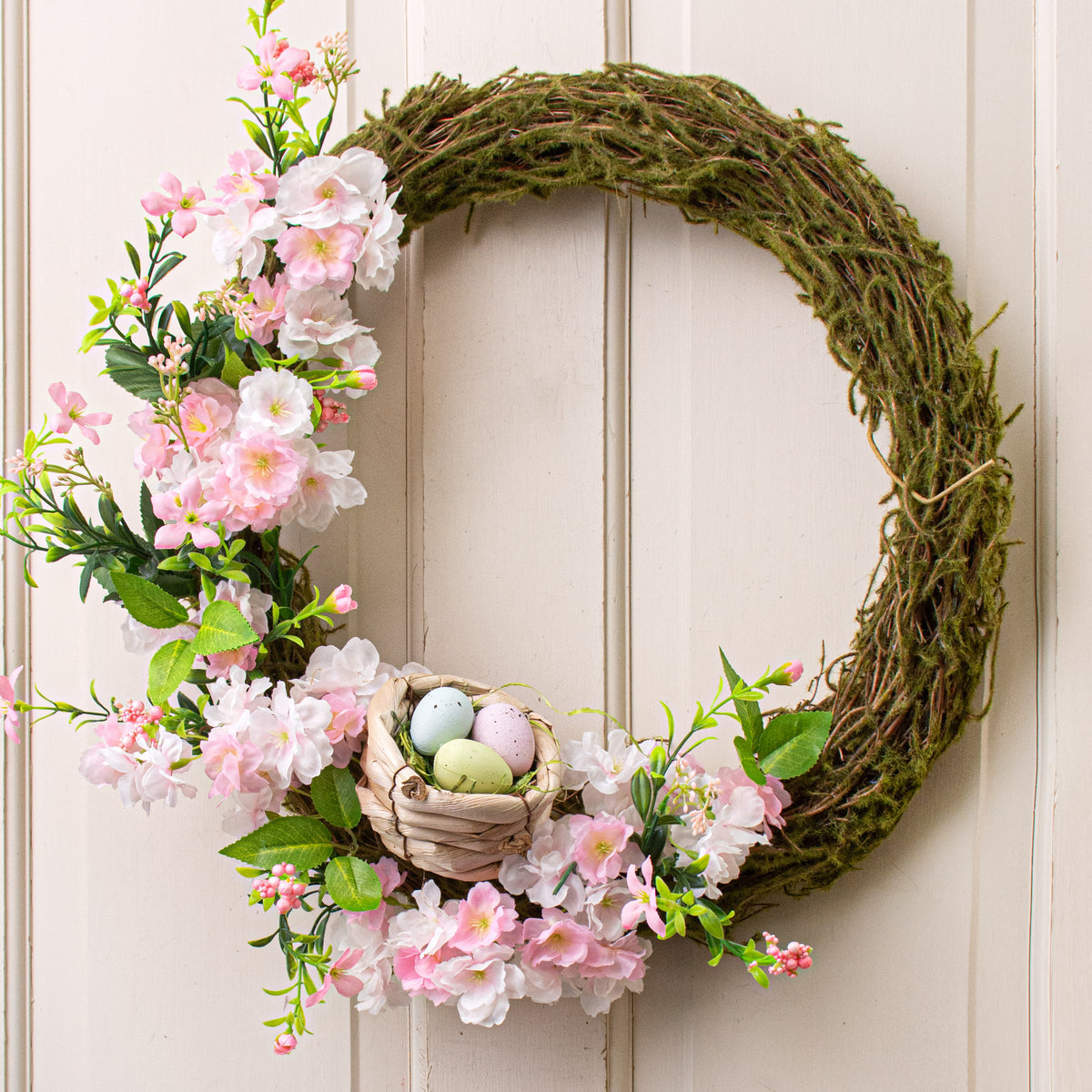 4" Nest with Pastel Easter Eggs Lifestyle Photo