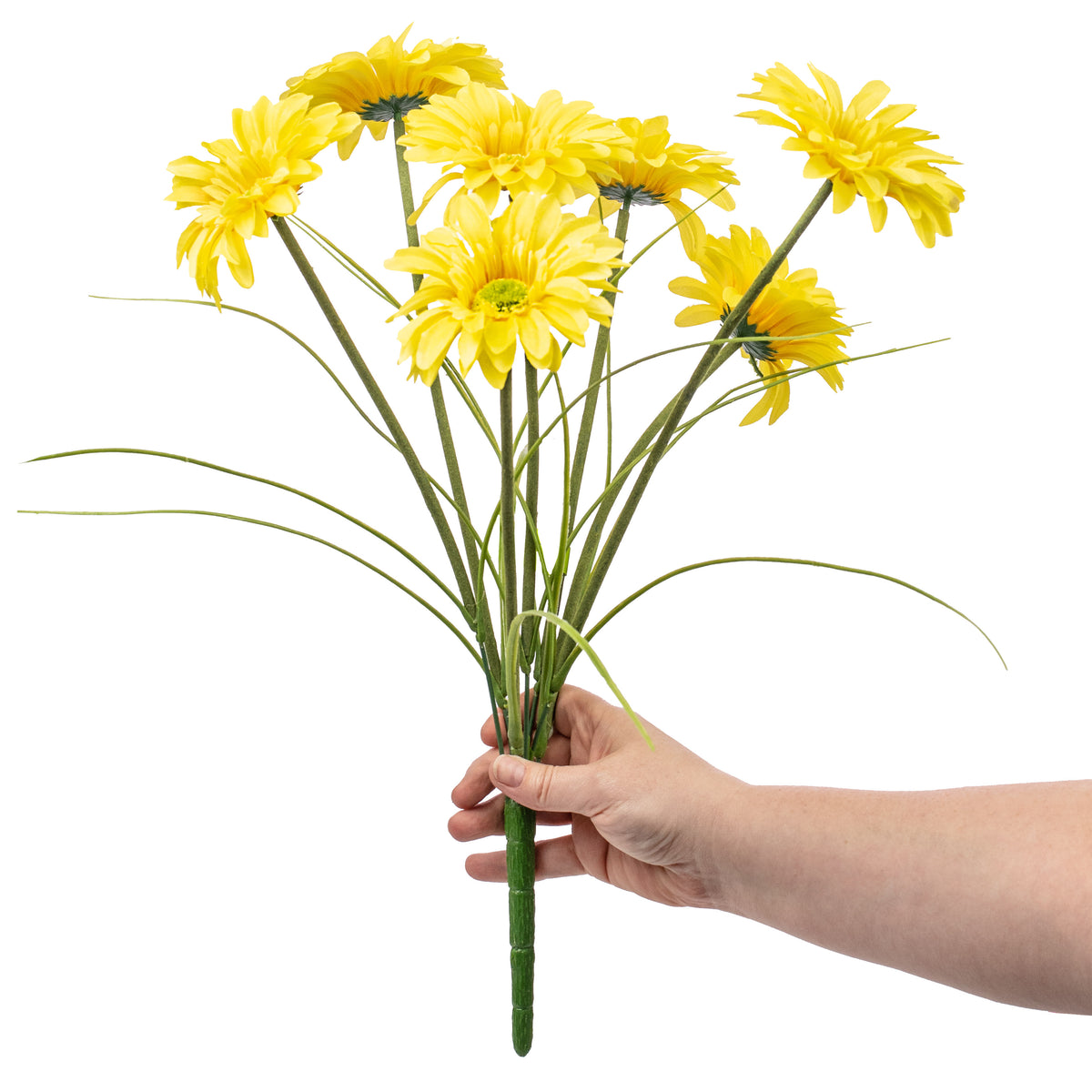 19" Paris Daisy Bush: Yellow (7) Lifestyle Photo