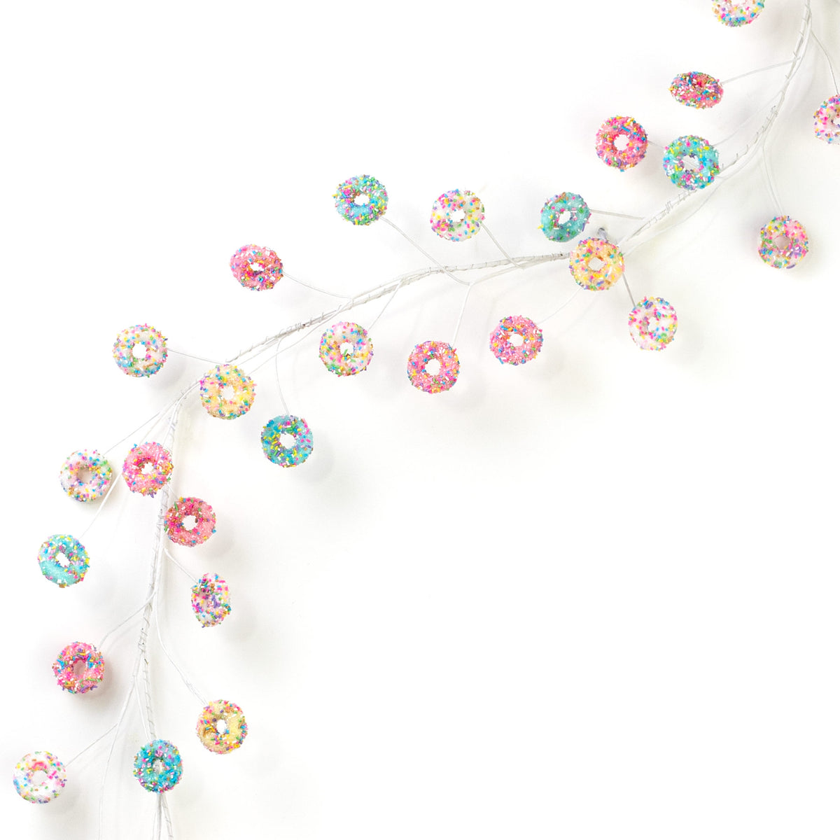 5' Pastel Rainbow Donut Garland Item Number: 40025