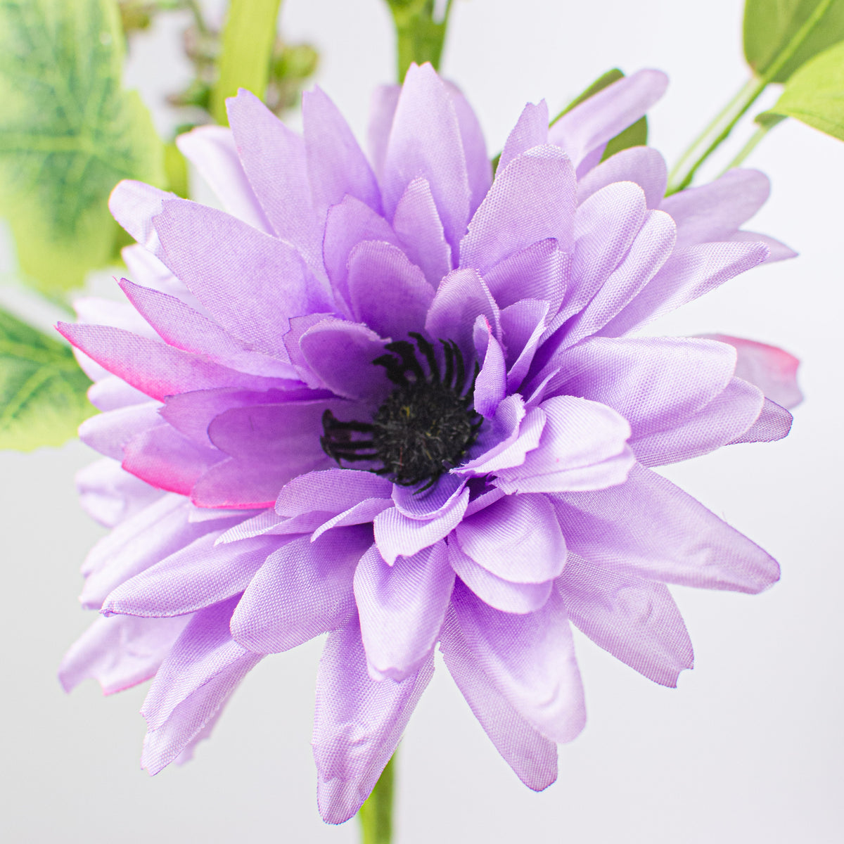 24" Peony Dahlia Spray: Orange, Pink, Purple detail photo 4