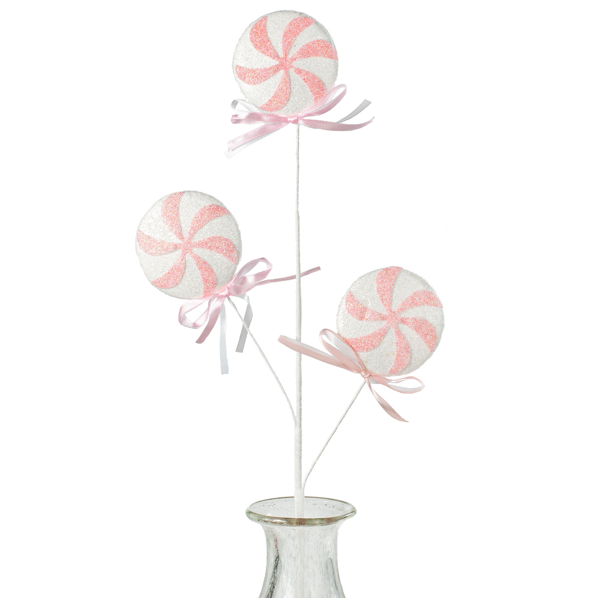 27" Peppermint Spray: Pink Item Number: 84087PKWT