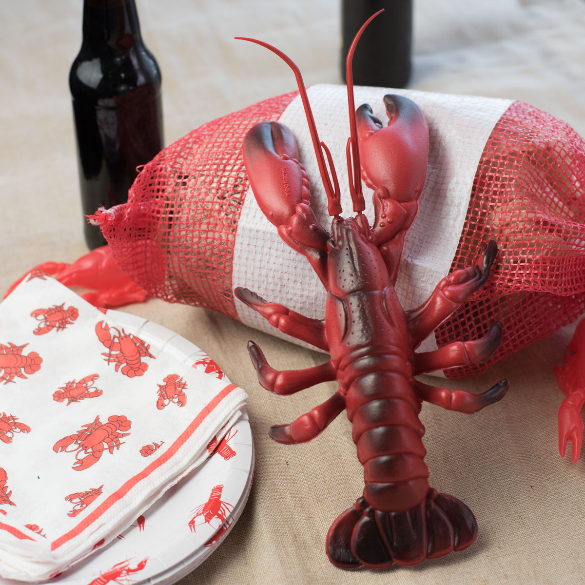 12" Plastic Crawfish-Lobster Lifestyle Photo