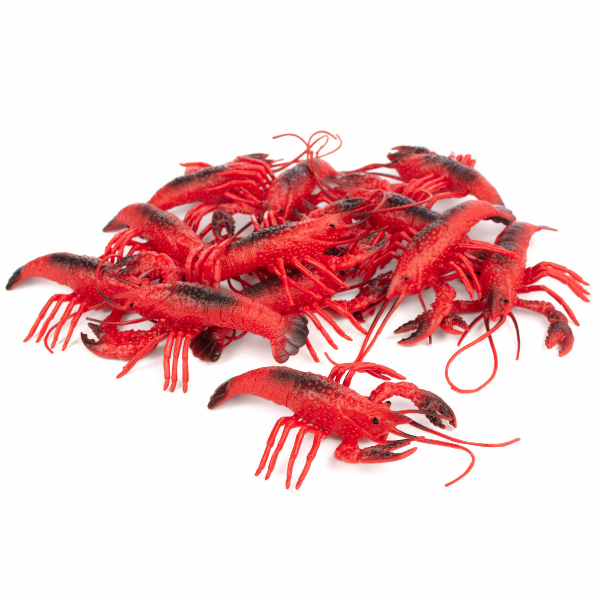 6.5" Plastic Crawfish Decoration (Pack of 12) Item Number: MK209724