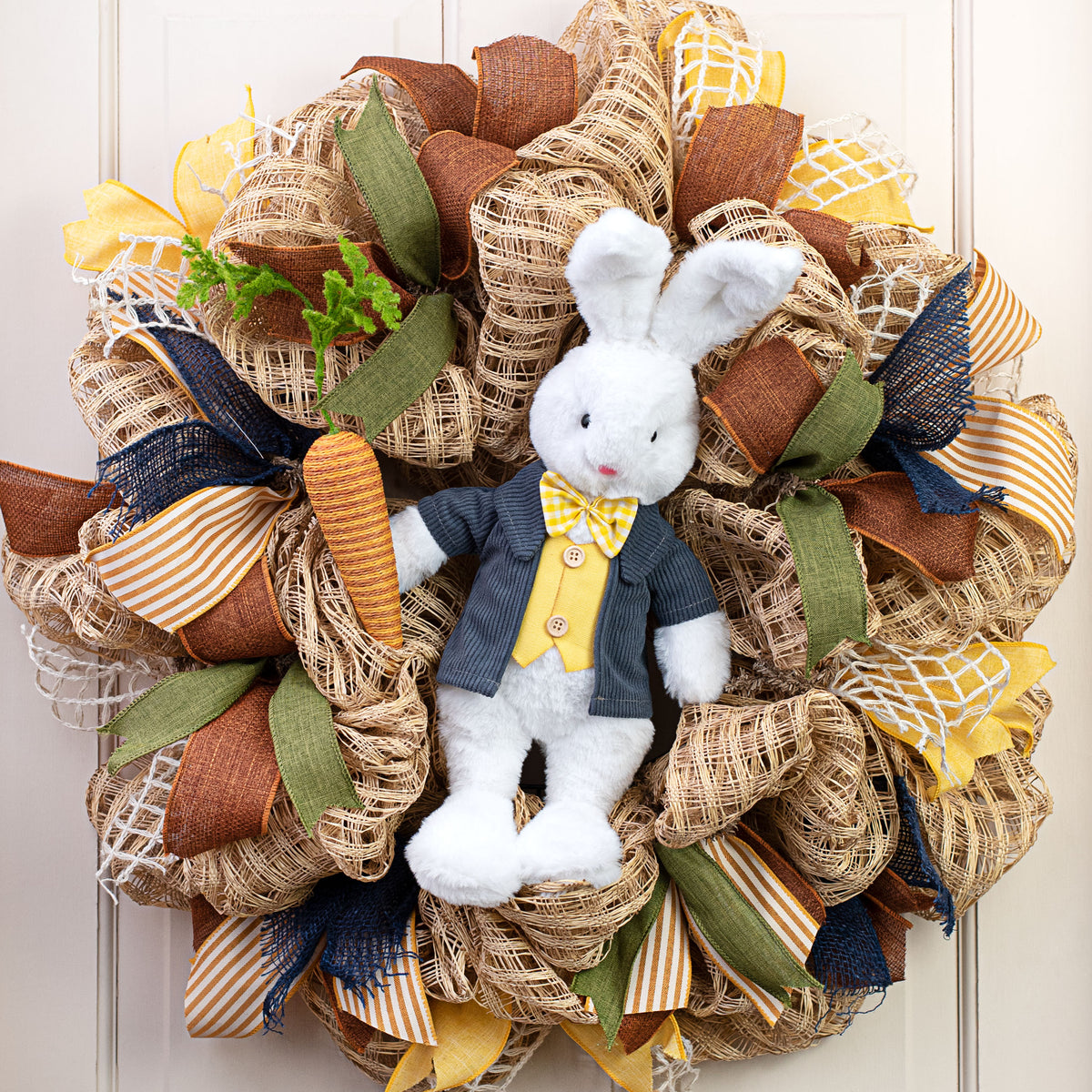 18" Plush Dapper Corduroy Bunny Lifestyle Photo