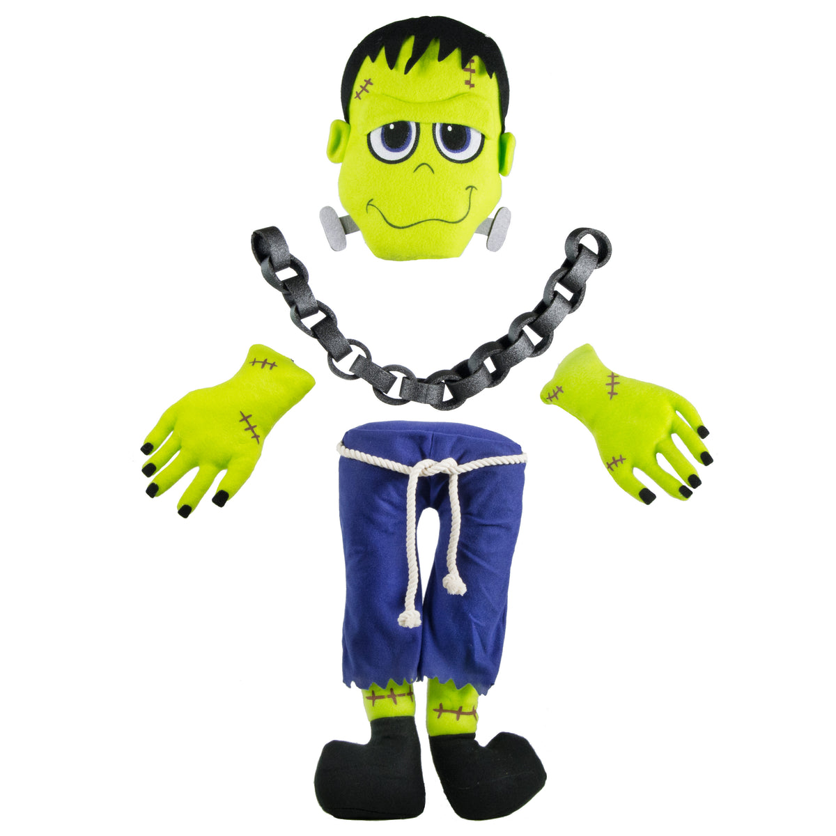 Plush Frankenstein Wreath Accent Item Number: HH7307