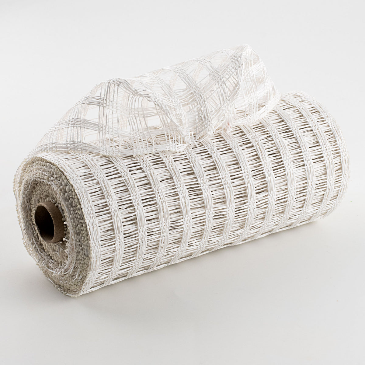 10" Poly Burlap Check Mesh: White Item Number: RP812827