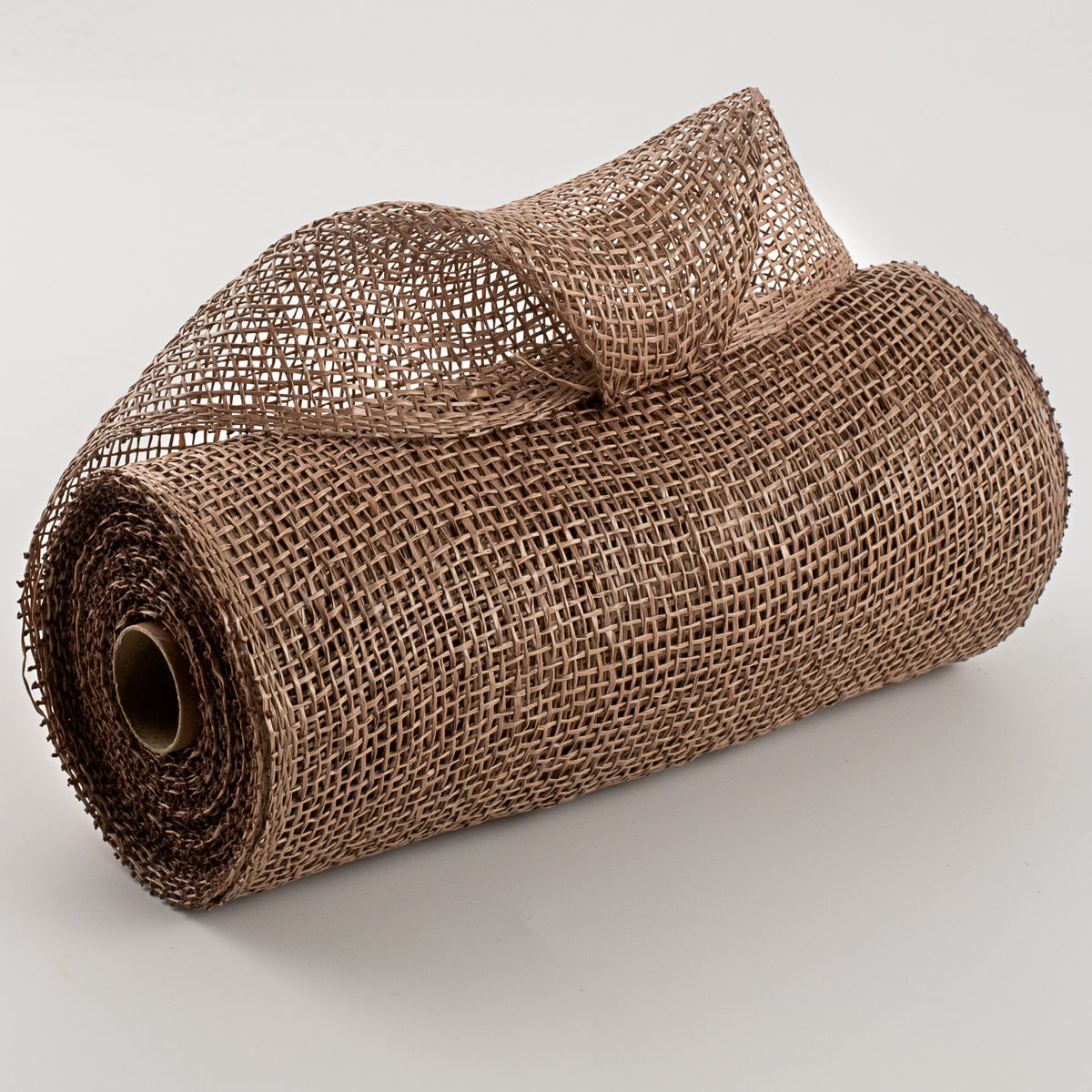10" Poly Burlap Mesh: Milk Chocolate Brown Item Number: Rp810004