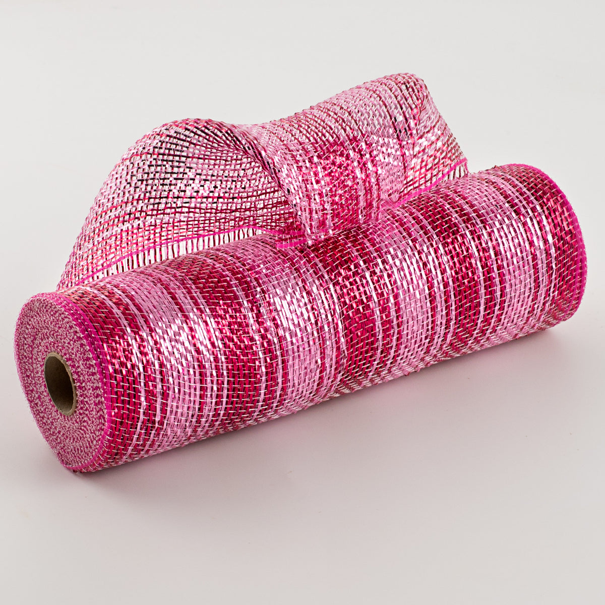 10" Poly Deco Mesh: Fuchsia Metallic Ombré Item Number: XB99910-03