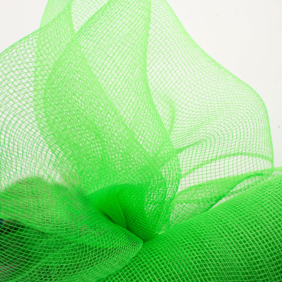 21" Poly Deco Mesh: Lime Green Lifestyle Photo