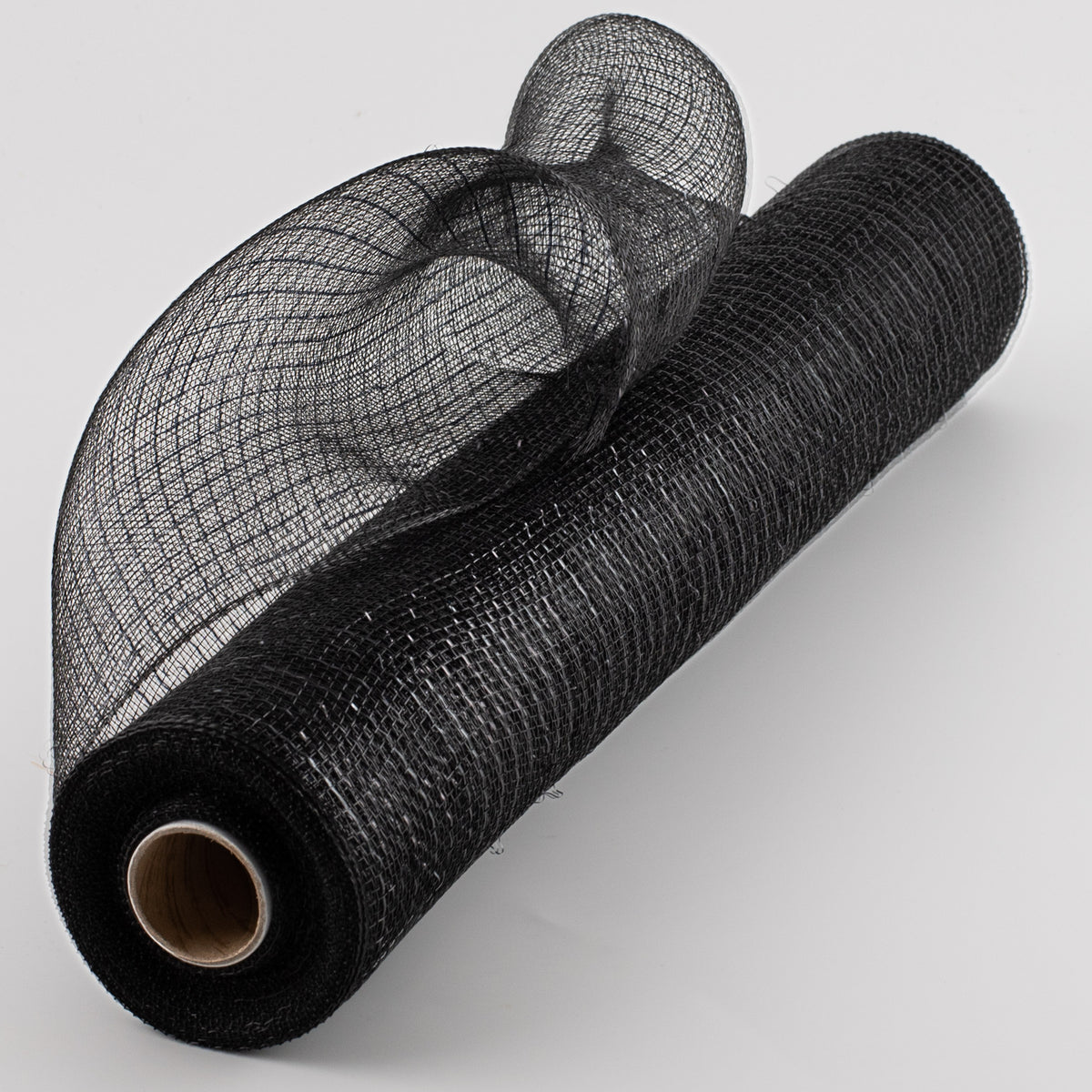 21" Poly Deco Mesh: Metallic Black Item Number: RE100102