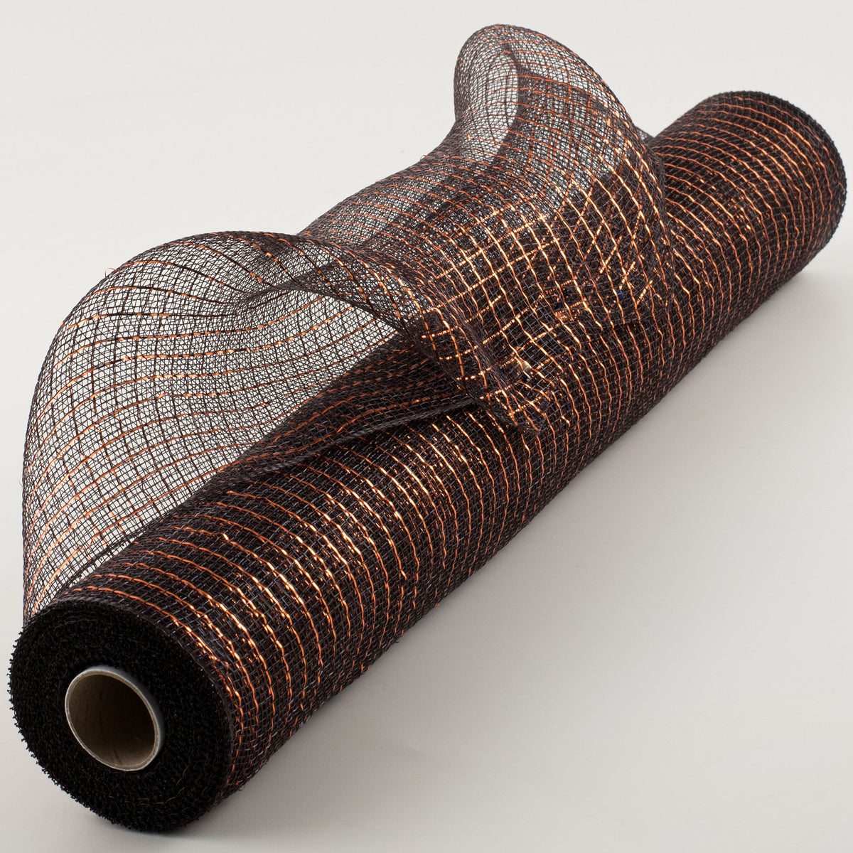 21" Poly Deco Mesh: Metallic Chocolate Item Number: RE1001E2