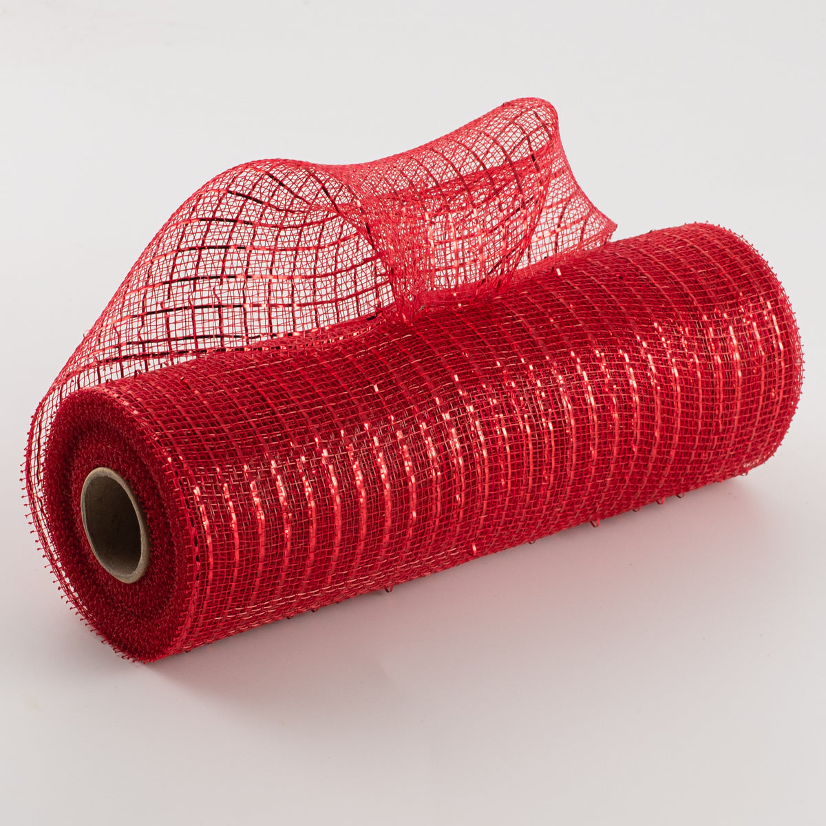 10" Poly Deco Mesh: Metallic Red Item Number: RE130124