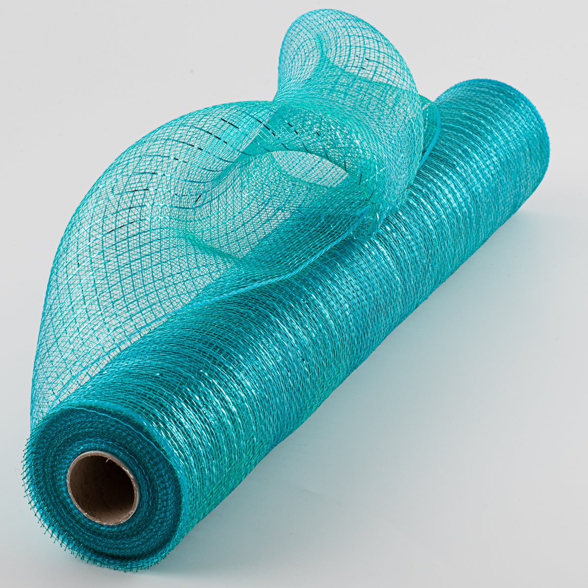 21" Poly Deco Mesh: Metallic Teal Item Number: RE100160