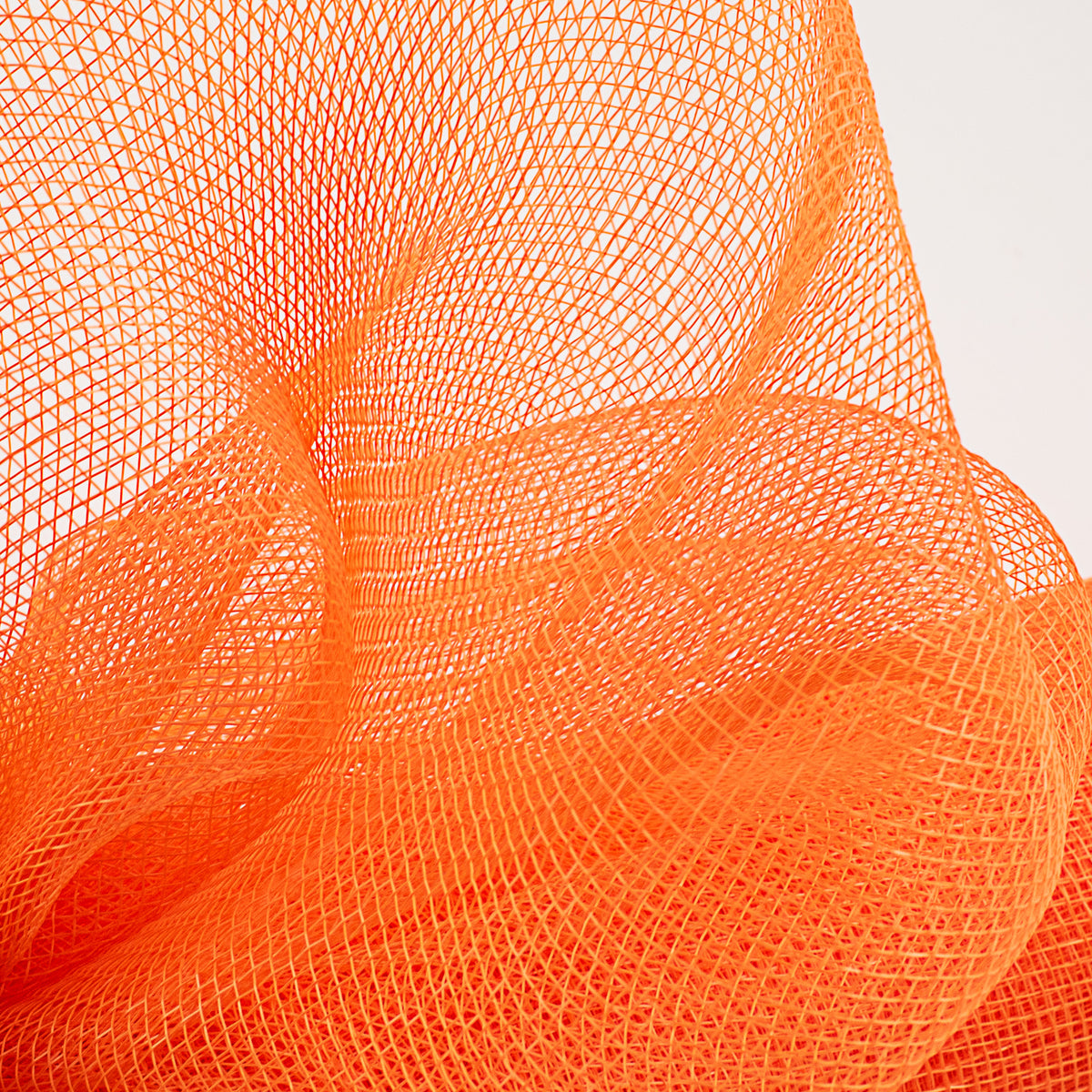 21" Poly Deco Mesh: Orange Lifestyle Photo
