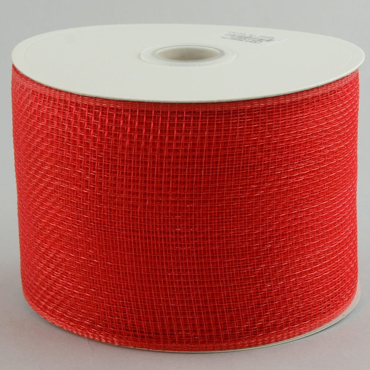 4" Poly Deco Mesh Ribbon: Red Item Number: RS200124