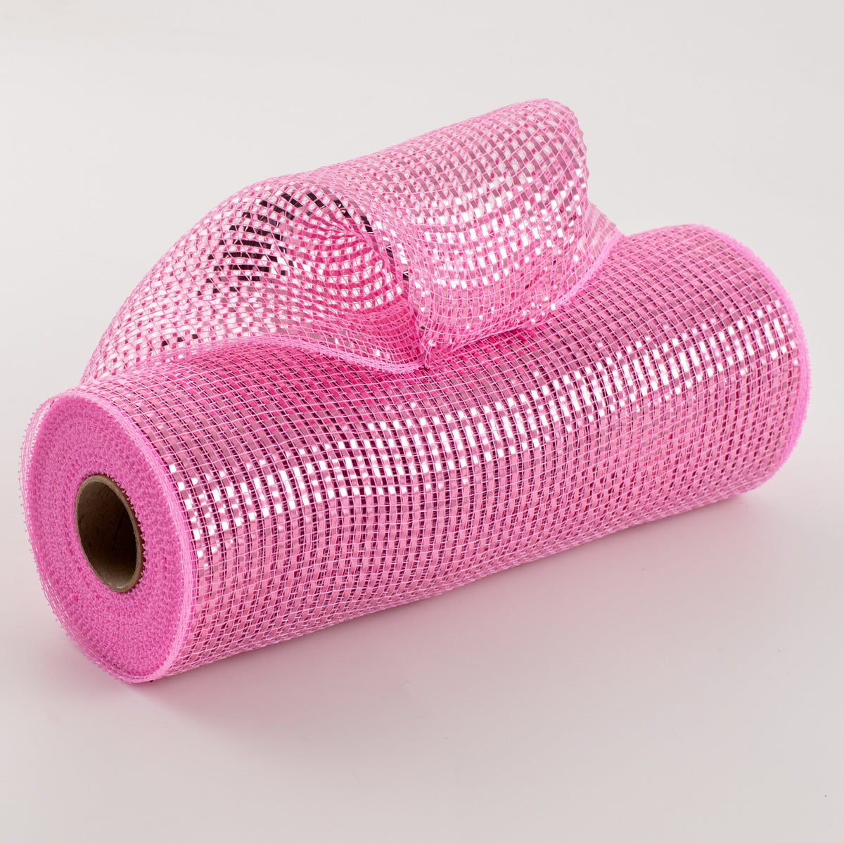 10" Poly Mesh Roll: Deluxe Wide Foil Pink Item Number: RE134122