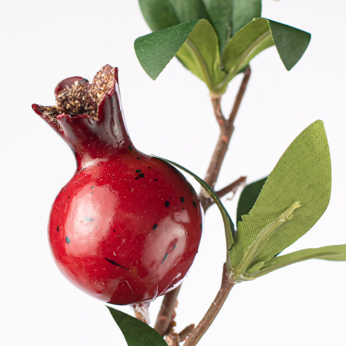 35" Pomegranate Branch: Red detail photo 4