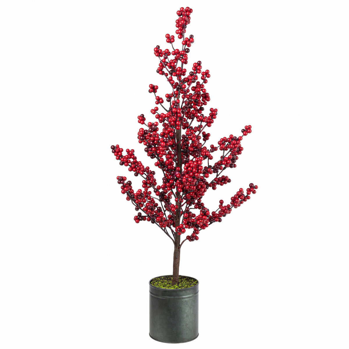 28" Potted Red Berries Tree Item Number: 215622