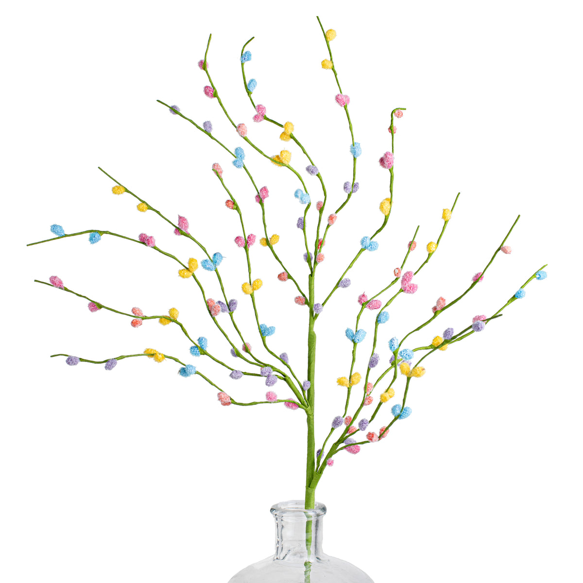 29" Pussy Willow Spray: Spring Multicolor Item Number: HE4120