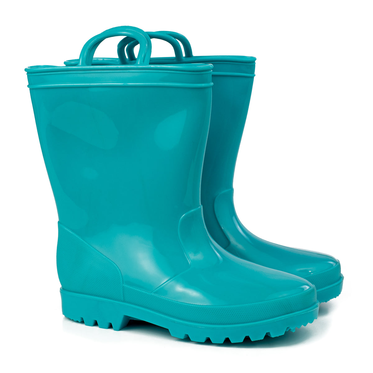 Rain Boot Planters: Turquoise (Pair) Item Number: MD072430