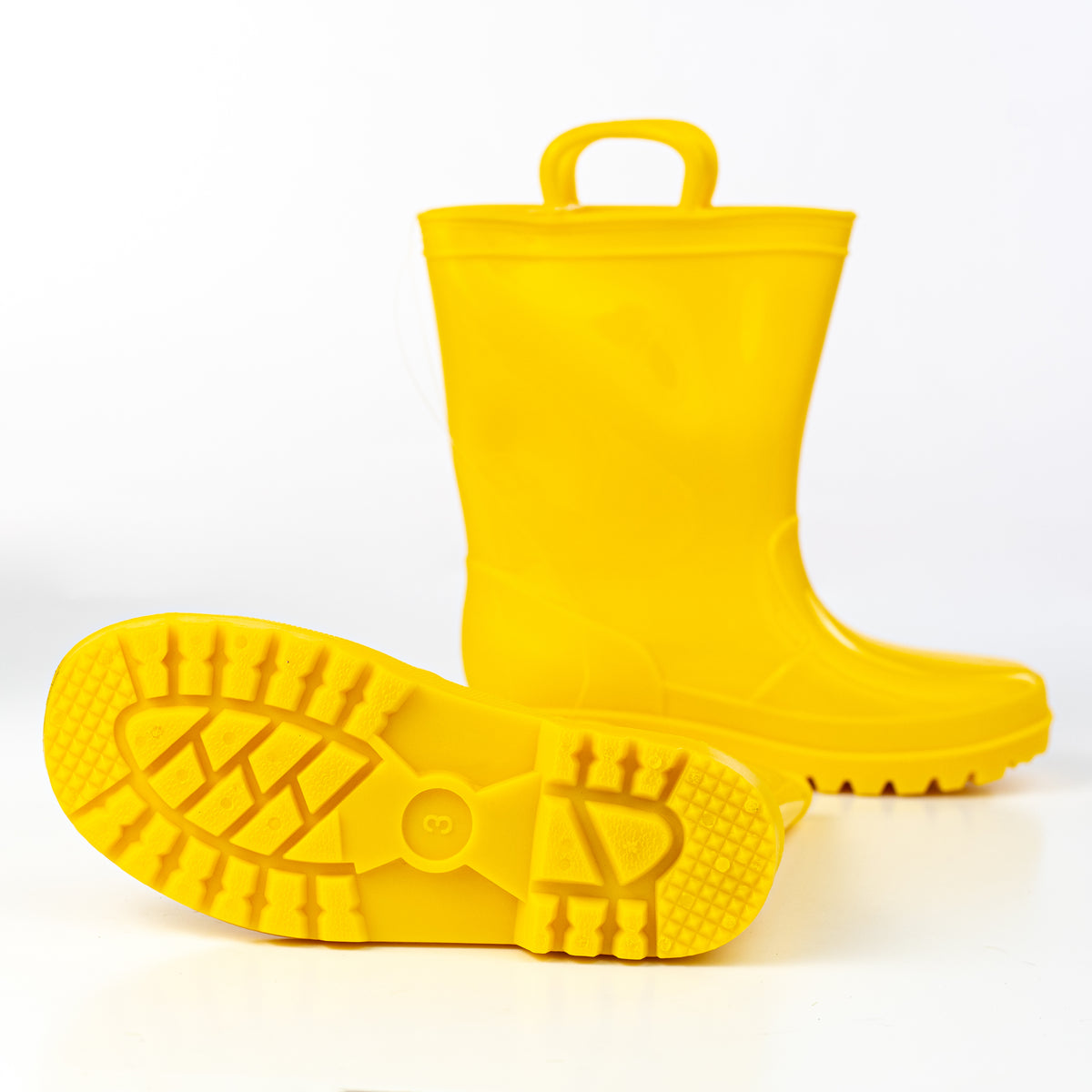 Rain Boot Planters: Yellow (Pair) detail photo 5