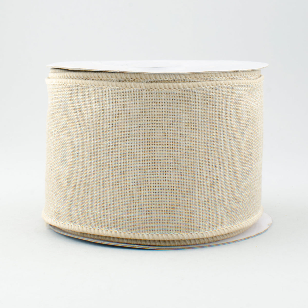 2.5" Royal Canvas Ribbon: Buff (10 Yards)