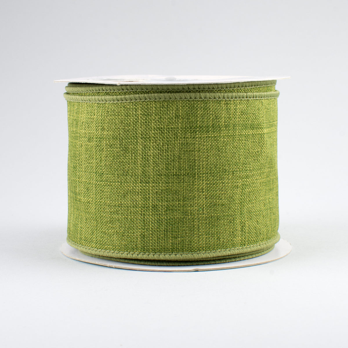 2.5" Royal Canvas Ribbon: Moss Green (10 Yards)