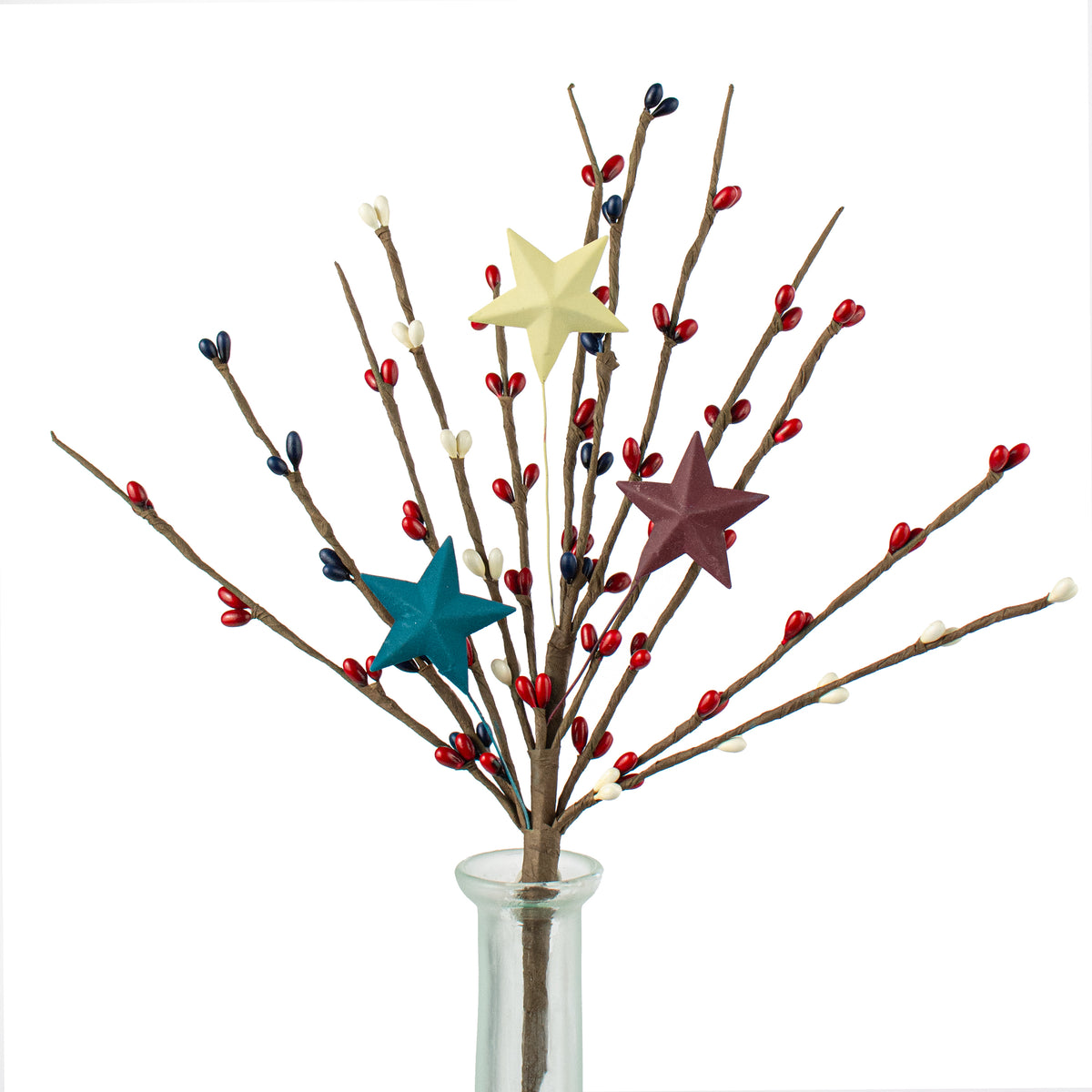 12" RWB Pips with Stars Pick Item Number: ISB68975