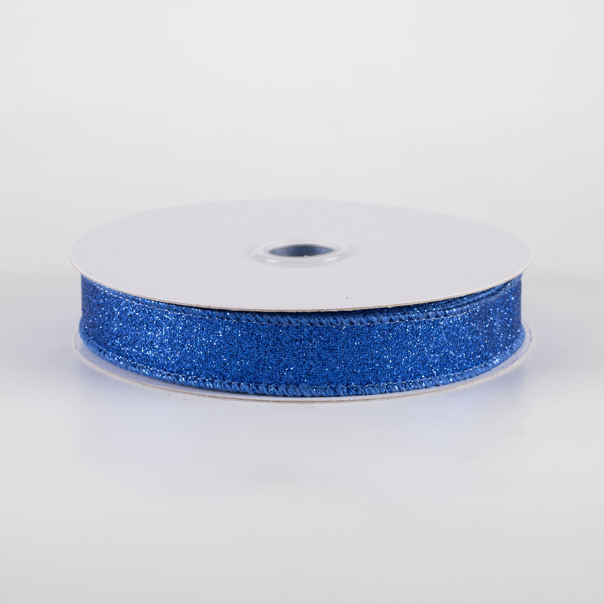 5/8" Shimmer Glitter Ribbon: Royal Blue (10 Yards)