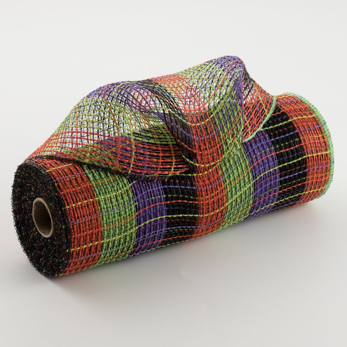 10" Small Check Fabric Mesh: Orange, Black, Fresh Green, Purple Item Number: RY8323D2