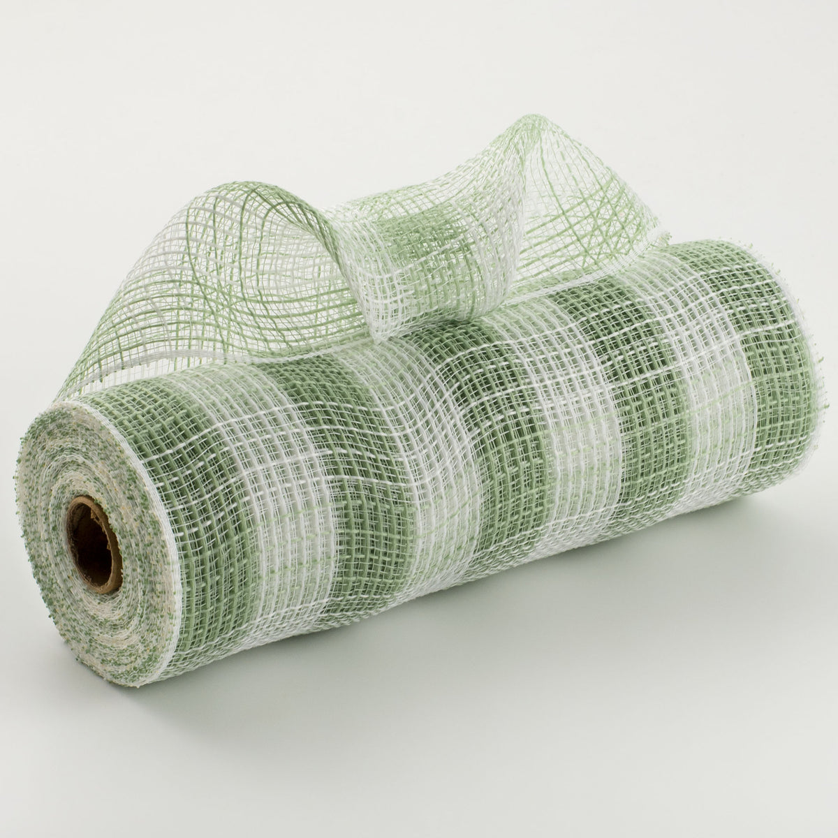 10" Small Check Fabric Mesh: Sage & White Item Number: RY8320R8