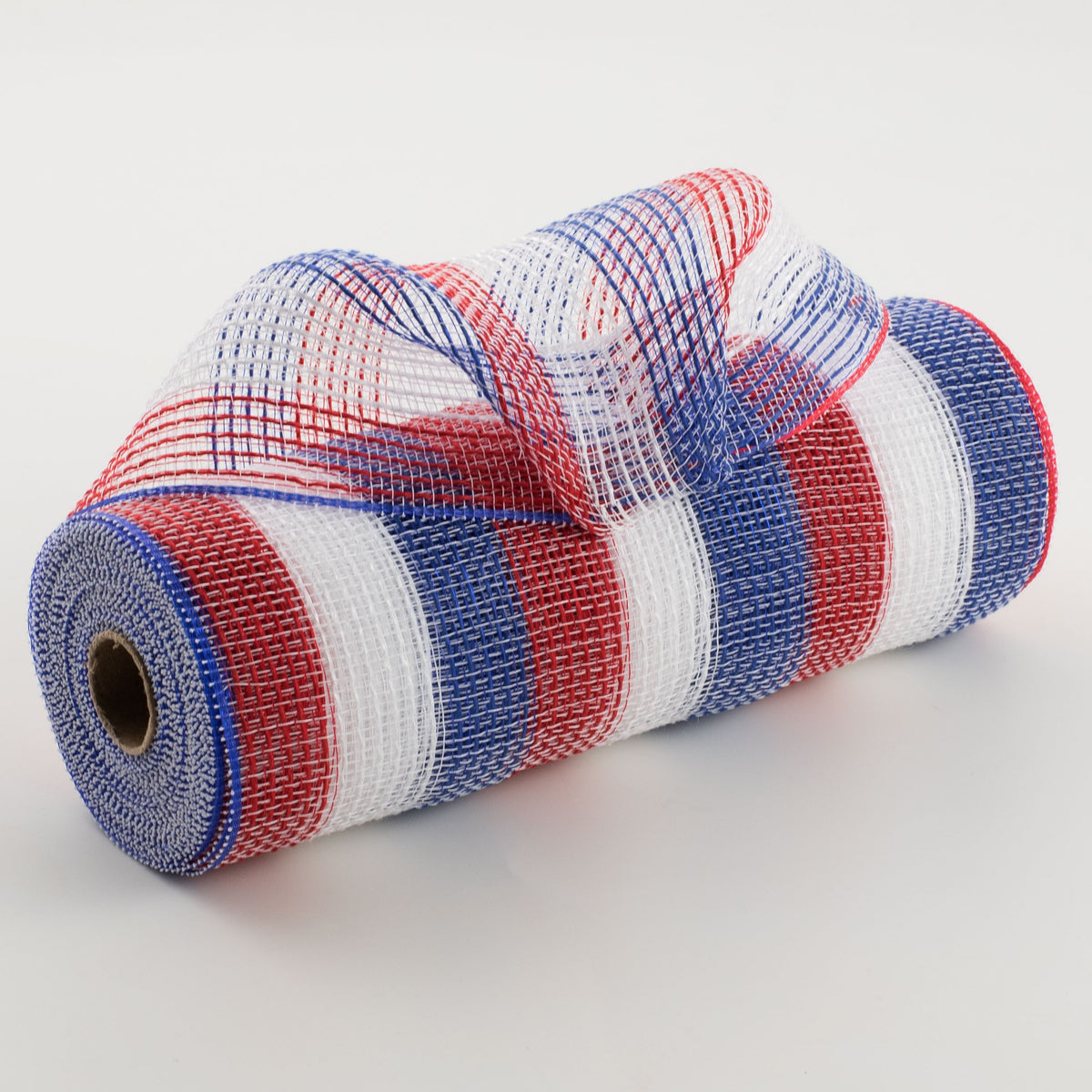 10" Small Stripe Fabric Mesh: Red, White, Blue Item Number: RY8321D1