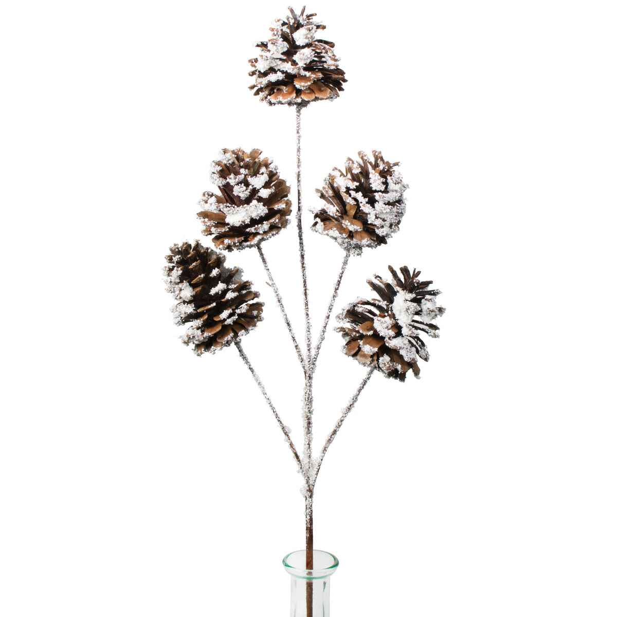 21" Snow Covered Pinecone Spray Item Number: 226570