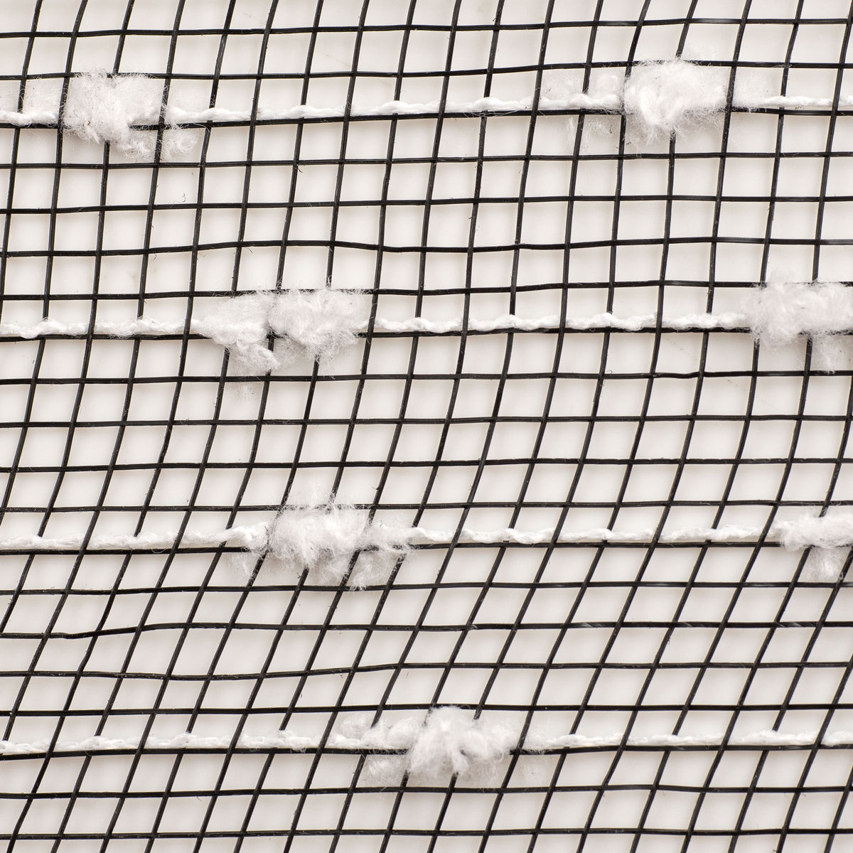 10" Snowball Deco Mesh: Black & White (10 Yards) detail photo 3