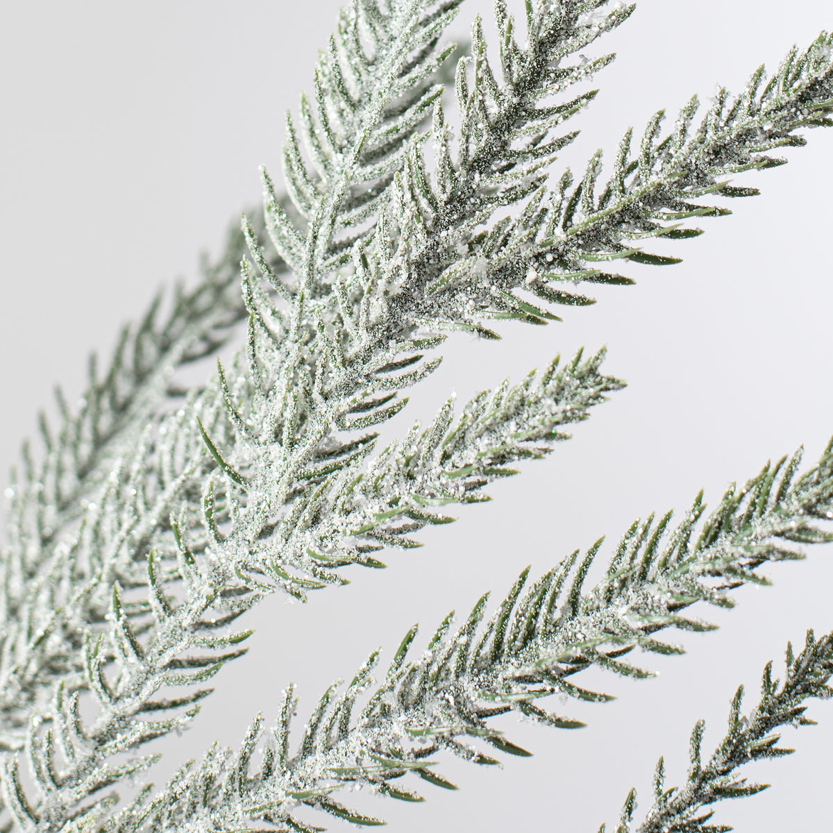 30" Snowy Pine Spray detail photo 4