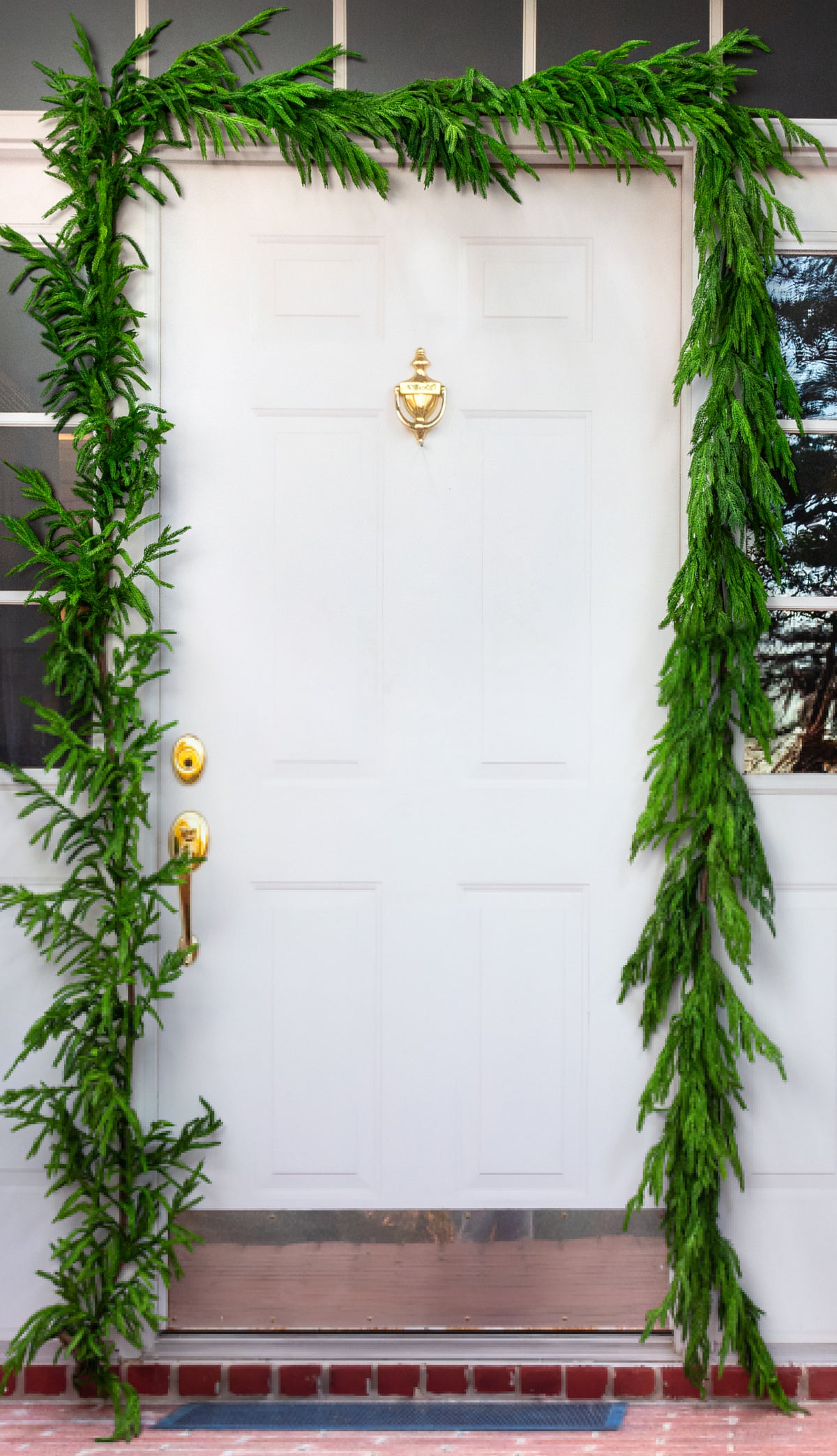 18' Soft Touch Fir Pine Garland Lifestyle Photo