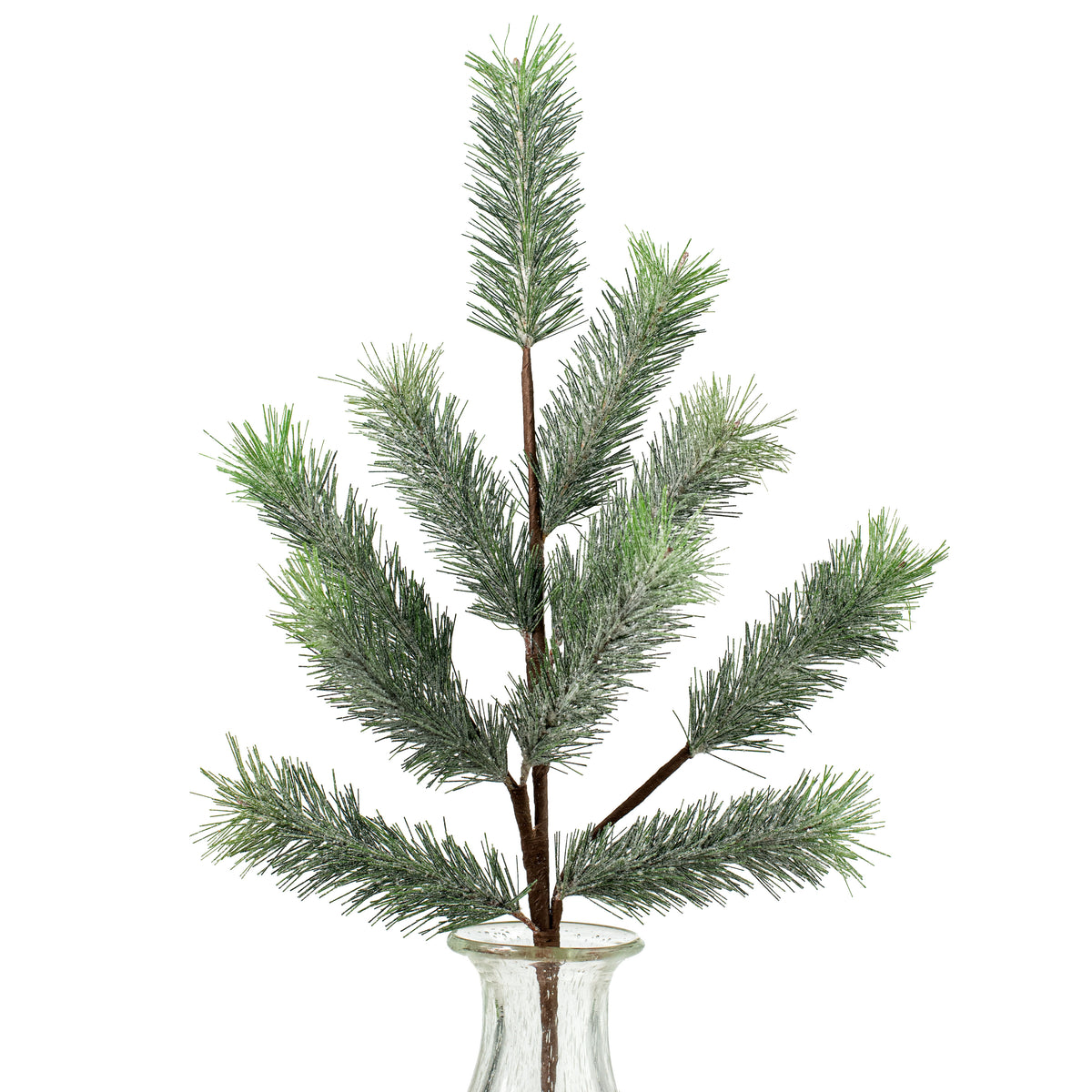 27" Sparkle Spruce Needle Pine Spray Item Number: ISB73285
