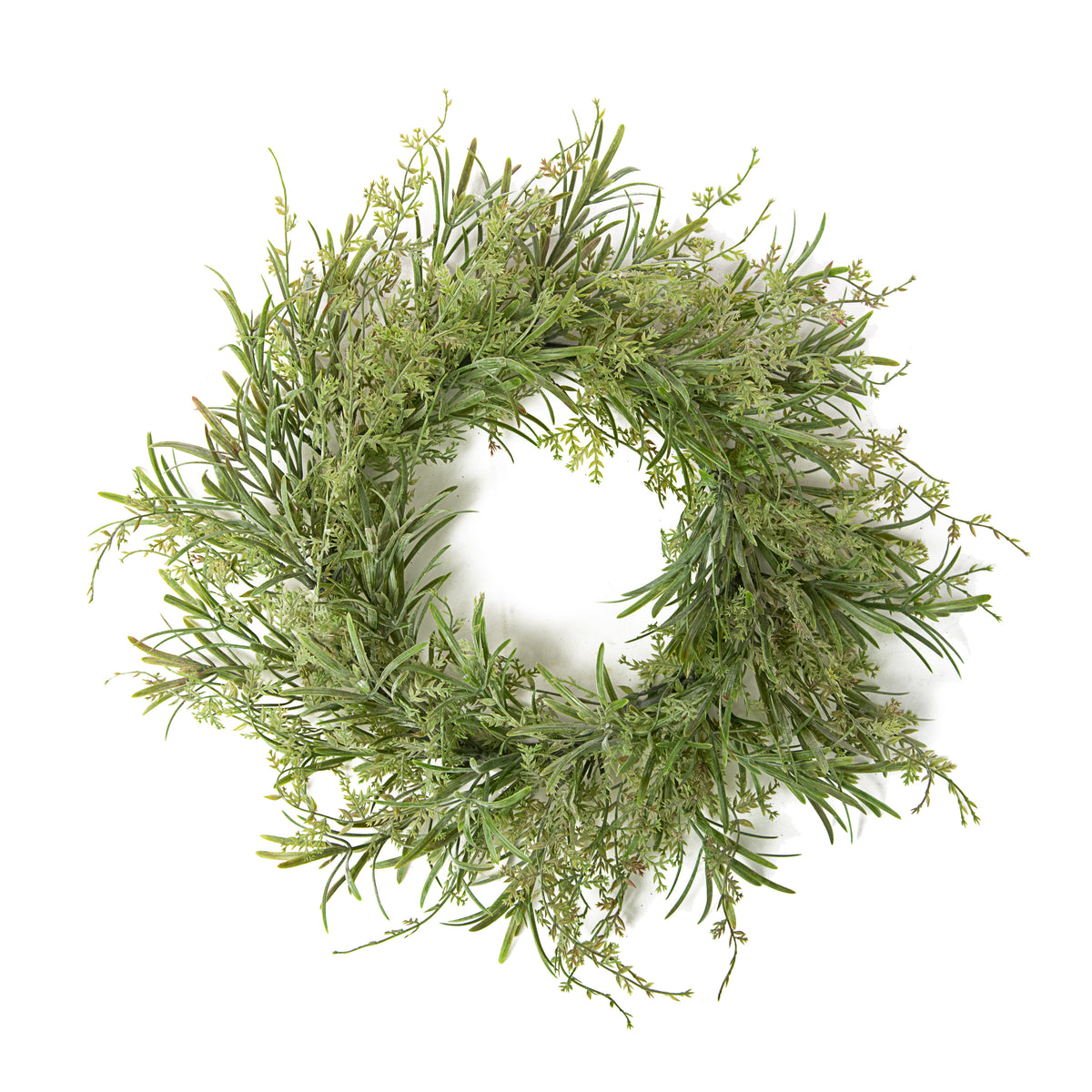 14" Spring Grass Mix Candle Ring Item Number: 2710001GR
