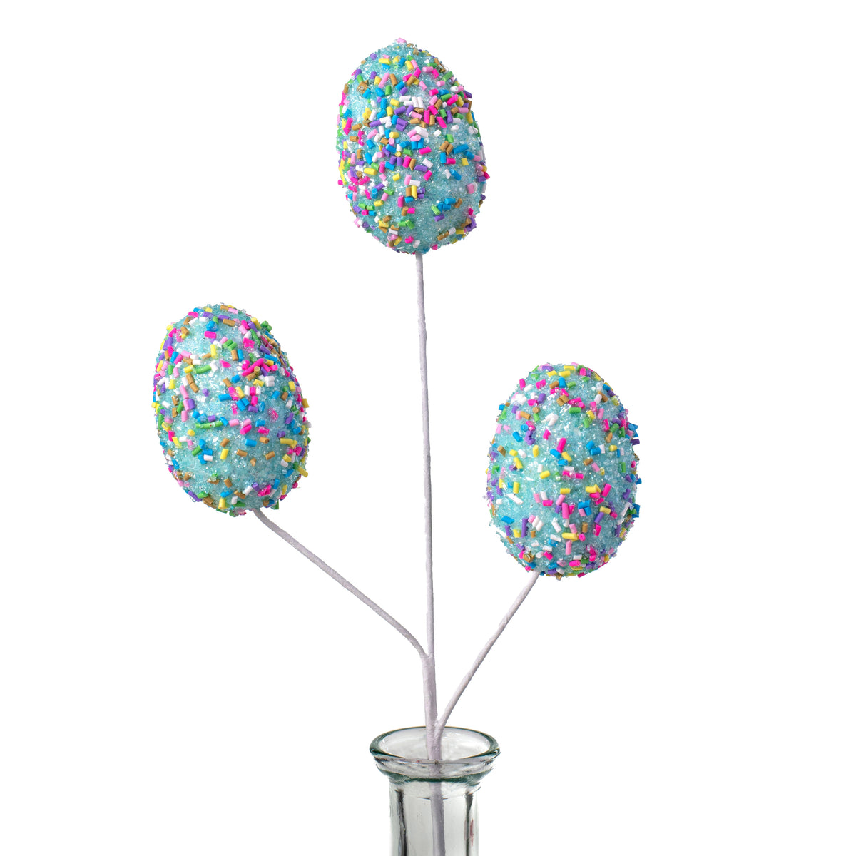 12" Sprinkle Egg Pick: Blue Item Number: 62879BL