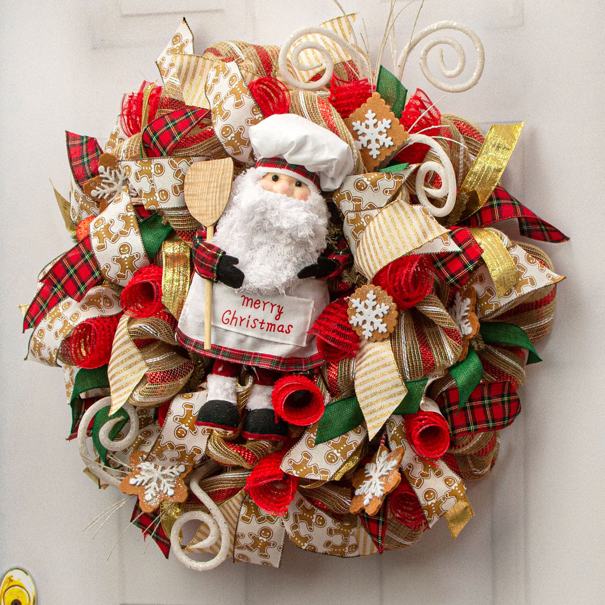 16" Standing Chef Santa Decoration Lifestyle Photo