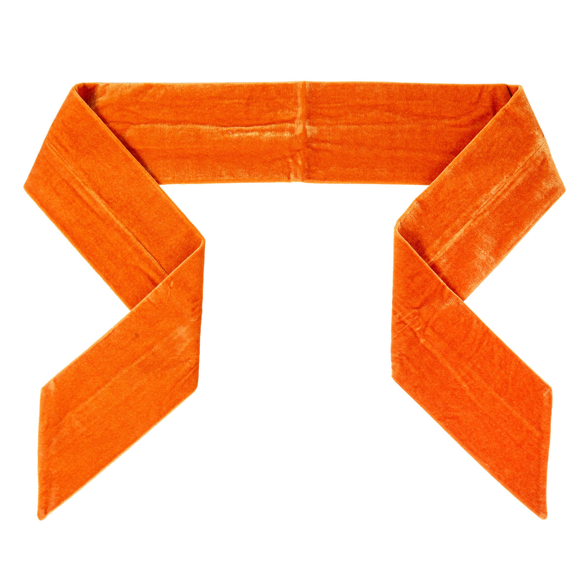 [D Stevens] 4" x 56" Velvet Wreath Sash: Orange Item Number: 18-4966