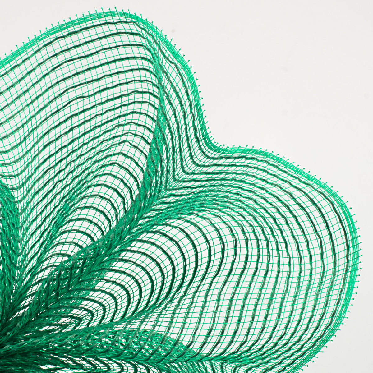 10" Stripe Fabric Mesh: Emerald Green Lifestyle Photo