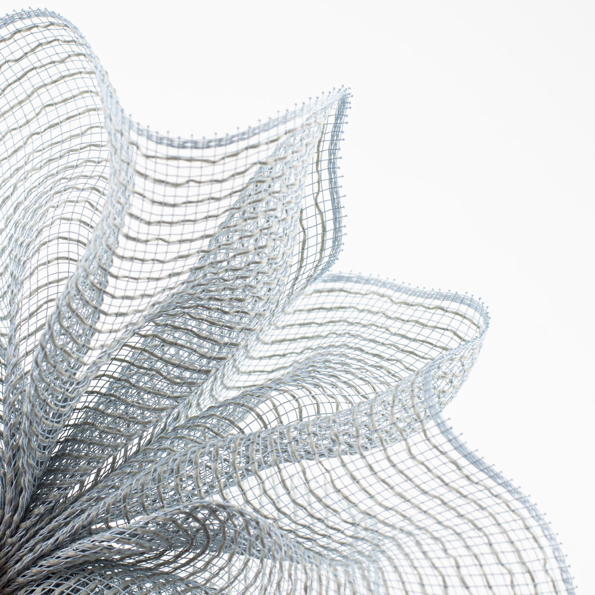 10" Stripe Fabric Mesh: Grey Lifestyle Photo