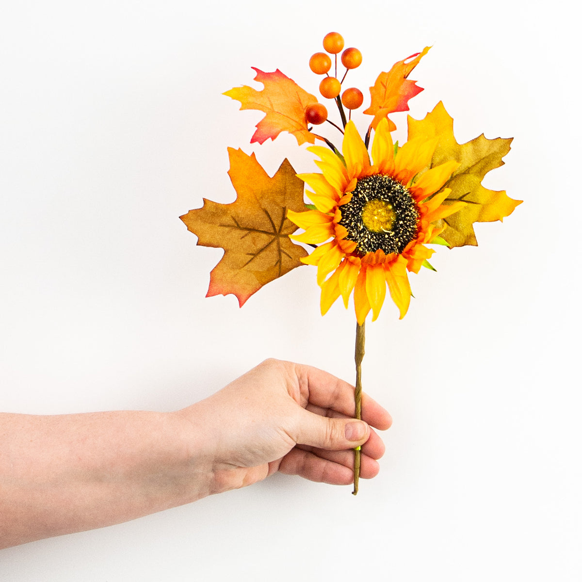 12" Sunflower Maple Pick detail photo 3