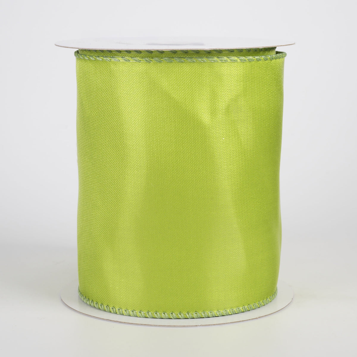 4" Susannah Satin Ribbon: Kiwi Green (10 Yards) Item Number: 72609-04-29