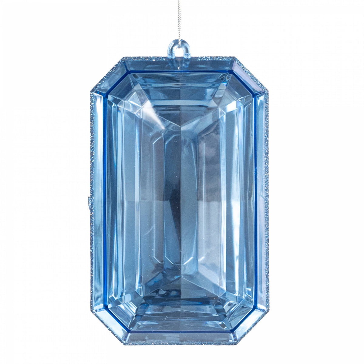 7.75" Tall Jewel Gem Ornament: Blue Item Number: 185357