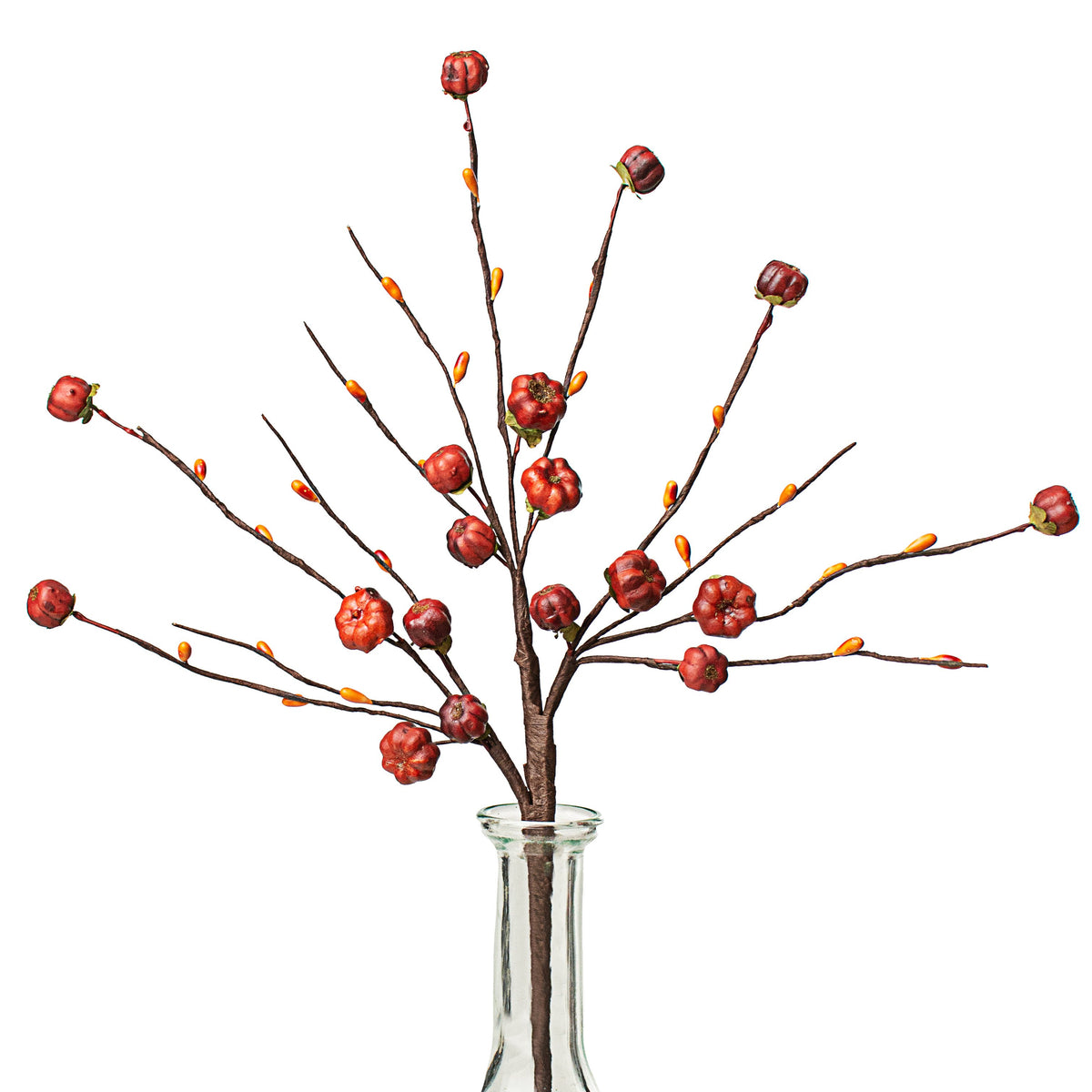 12" Tiny Pumpkin Floral Spray Item Number: ISB15990