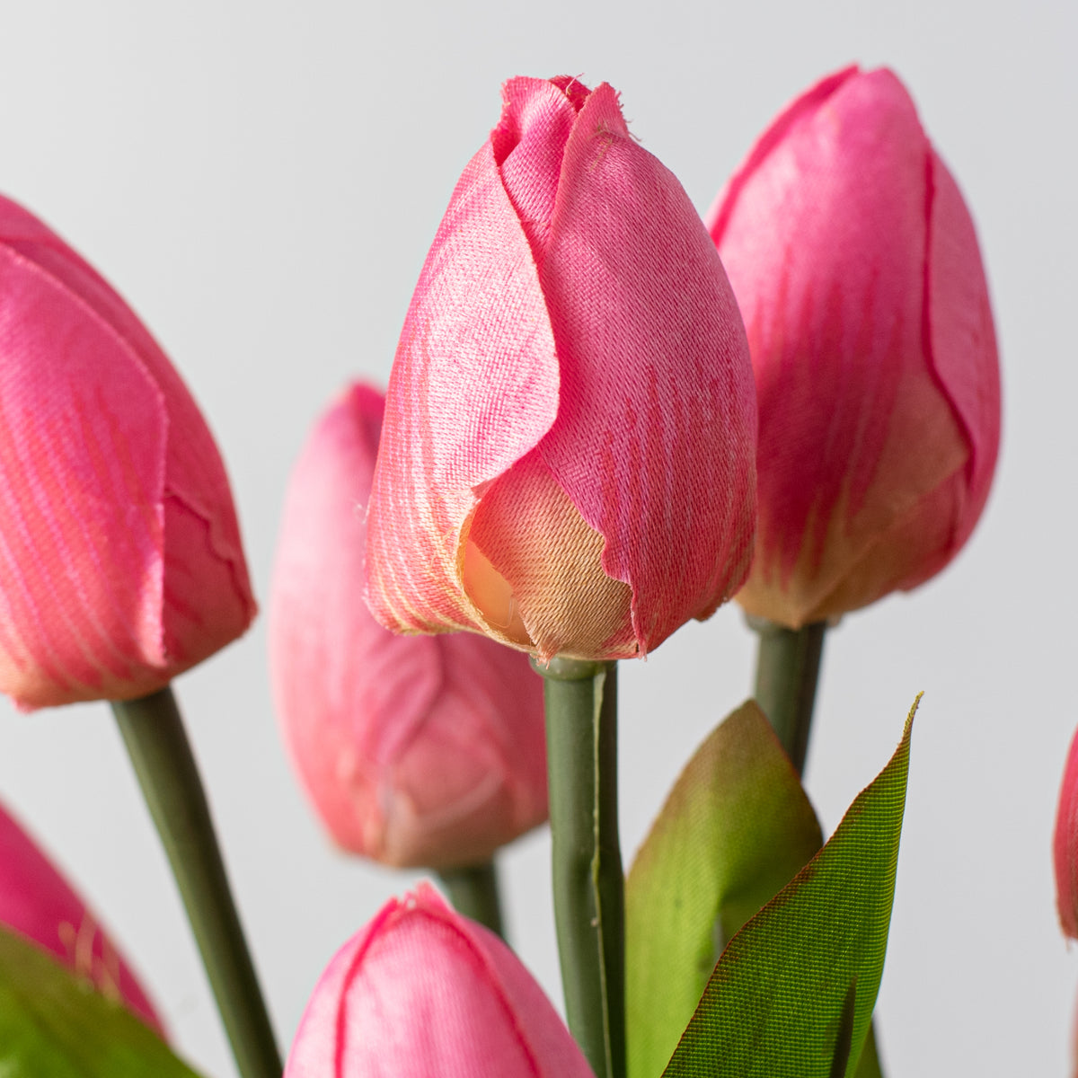 13" Tulip Bush: Pink (9 Stem) Lifestyle Photo